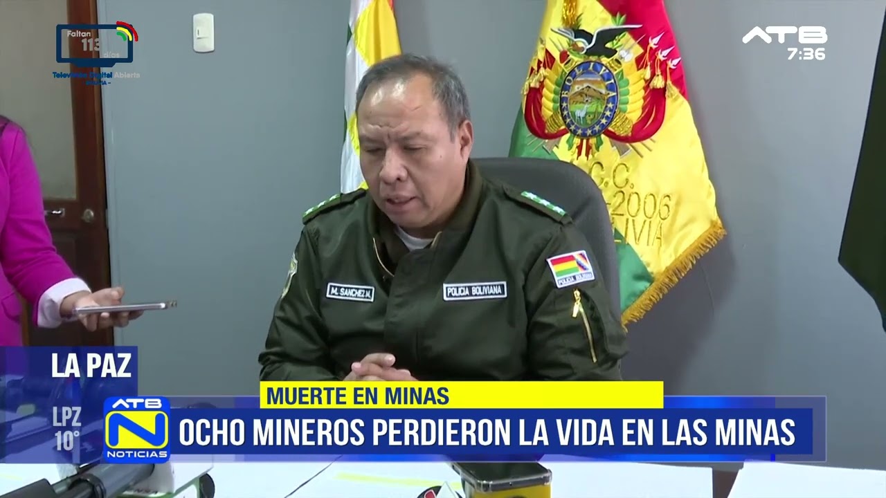Ocho mineros mueren en menos de 24 horas en minas de Potosí