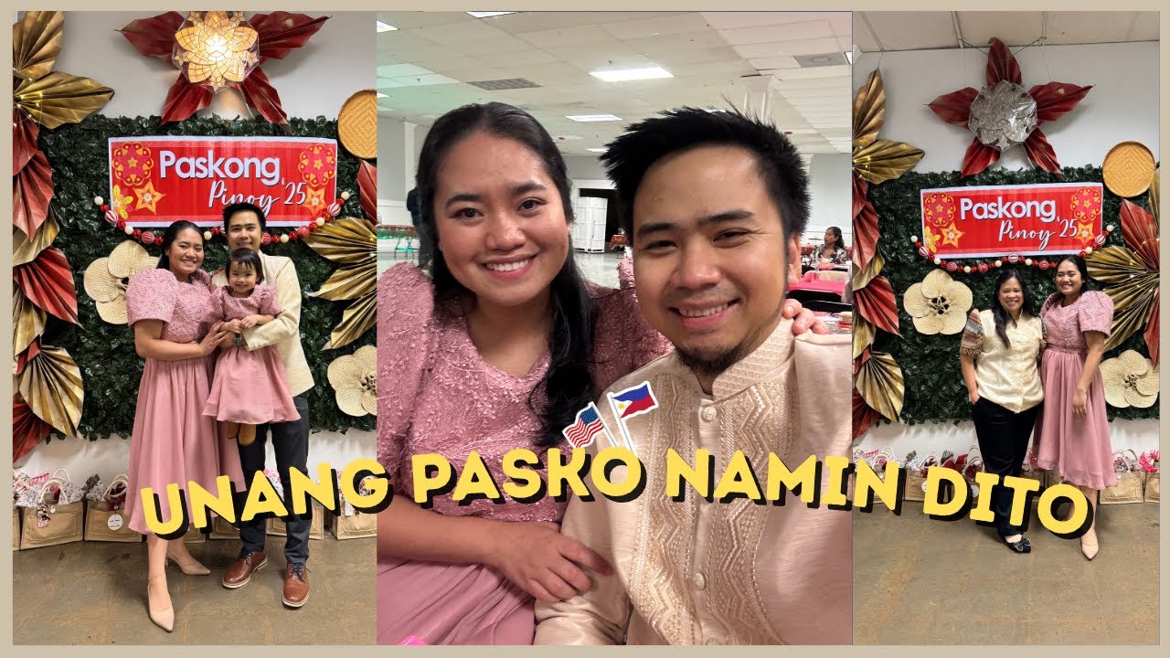 First Time Celebrating Christmas with Filipinos in Georgia 🇺🇸🎄 | Life in the USA