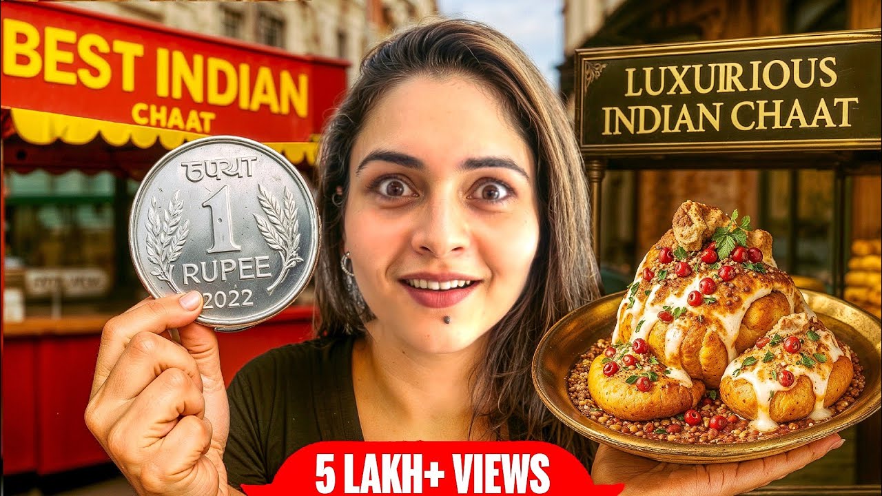 Cheapest VS Most Expensive Indian Street Food 🔥