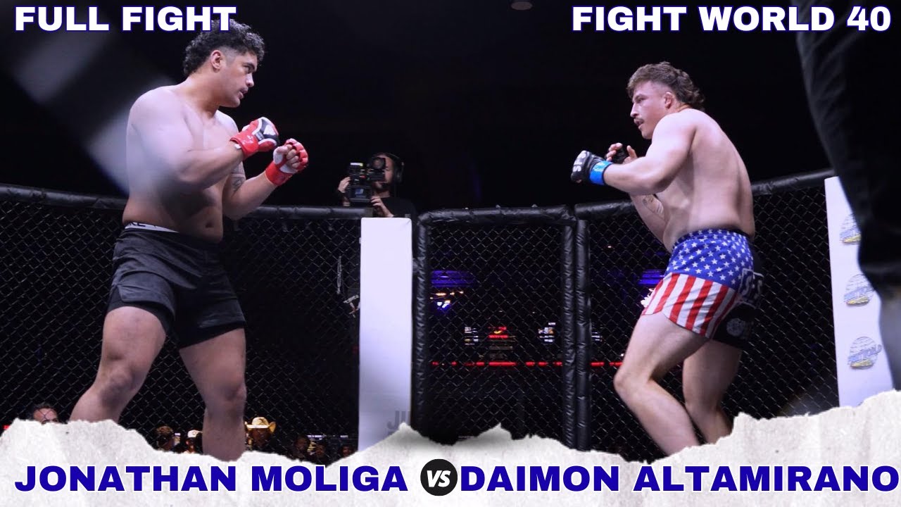 Fight World 40: Jonathan Moliga vs Daimon Altamirano | Cage Side