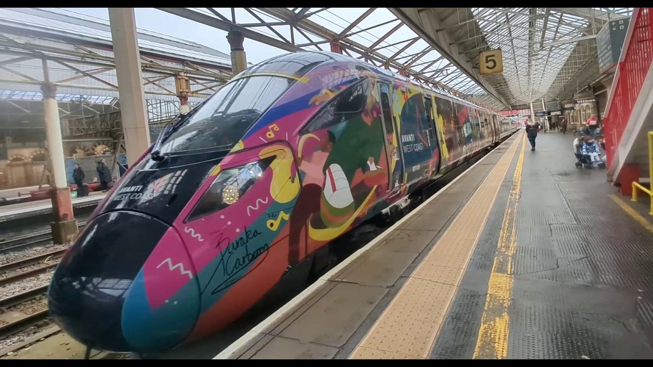 PENDOLINO, EVERO, INTERMODAL FREIGHT ACTION ON WCML AT CARLISLE, RUGBY AND CREWE PART 1