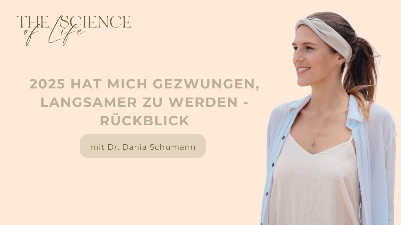 2025 hat mich gezwungen, langsamer zu werden - Rückblick