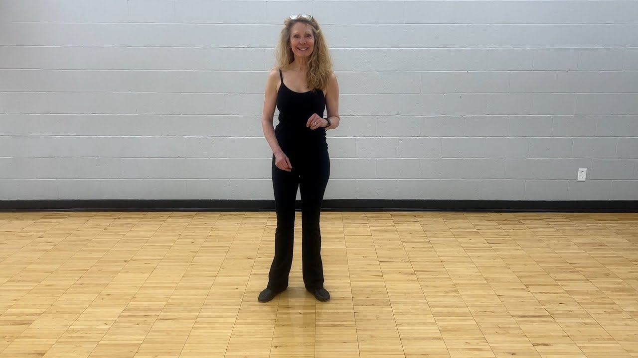 Scissor Line Dance Steps - Teach - Martha Hall