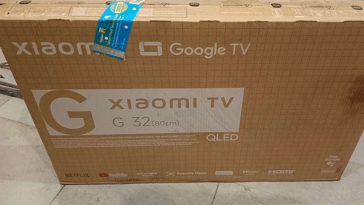 XIAOMI G Series 32 inch QLED HD Smart Google TV 2025 #xiaomi #review #unboxing #viral #trending #tv 