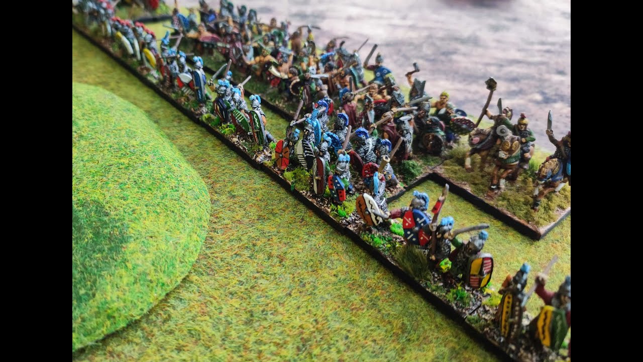 DBMM Romans vs Germans Battle Report