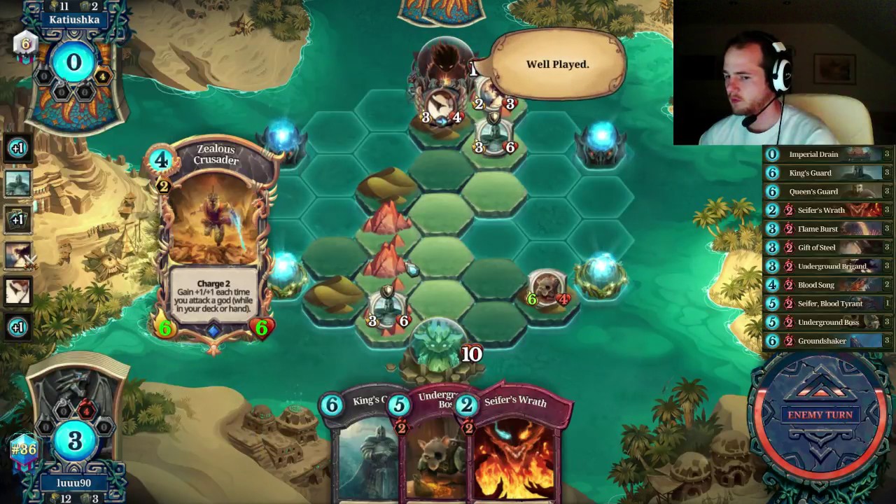 Faeria - Combat Rush getting Rushed (Highlight)