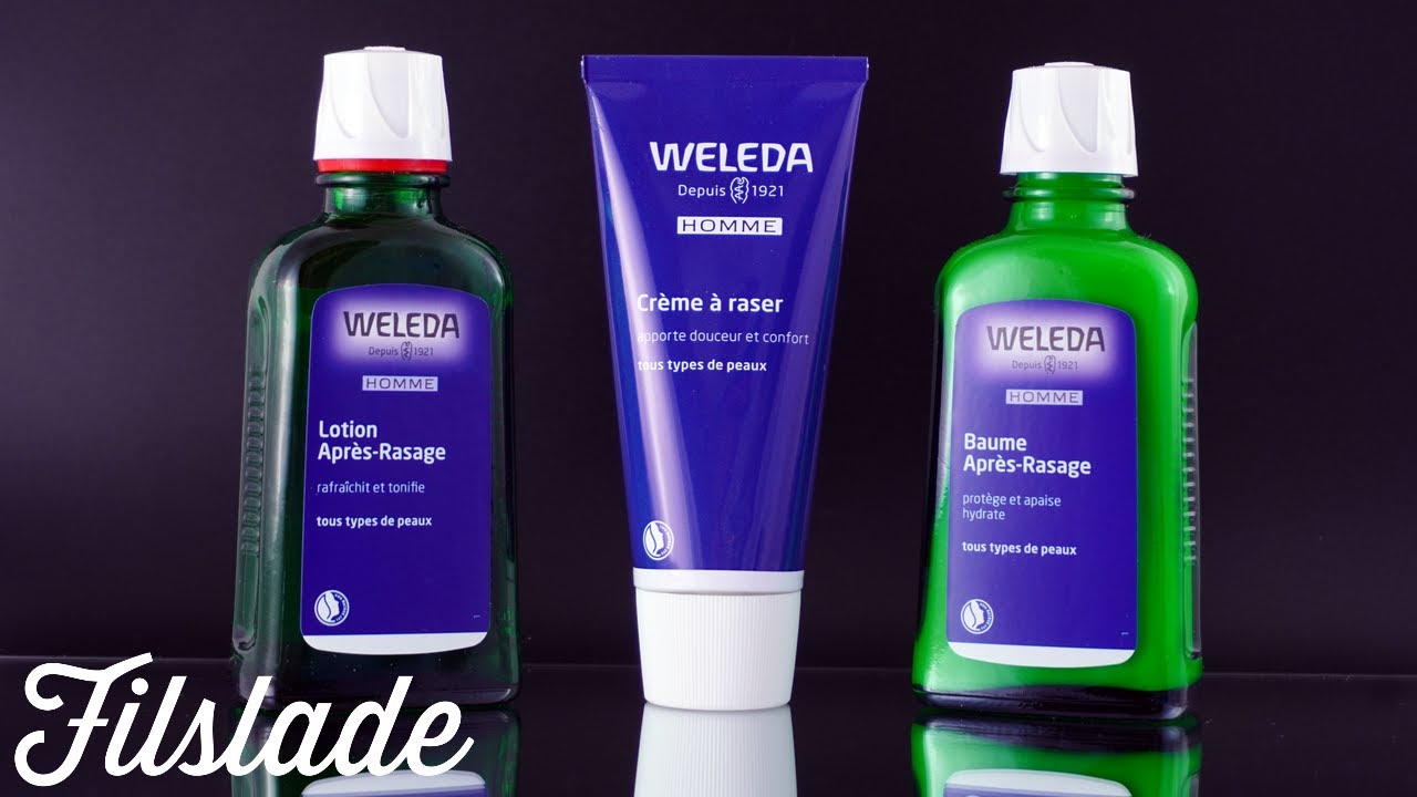 💈 Weleda marque de Rasage Suisse naturellement 💈