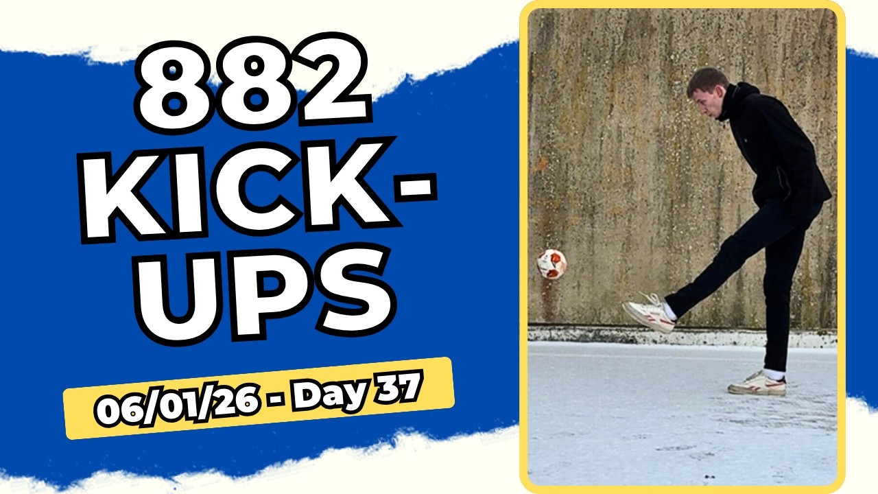 KICK-UPS CHALLENGE WITH WALL BALL - DAY 37