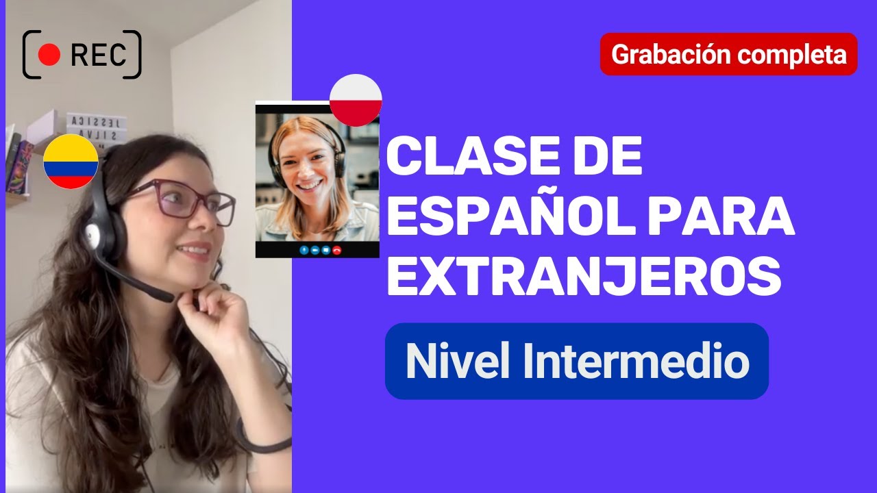 👩‍🏫 Cómo ENSEÑAR ESPAÑOL a extranjeros por Internet: 🎥 CLASE REAL sin editar