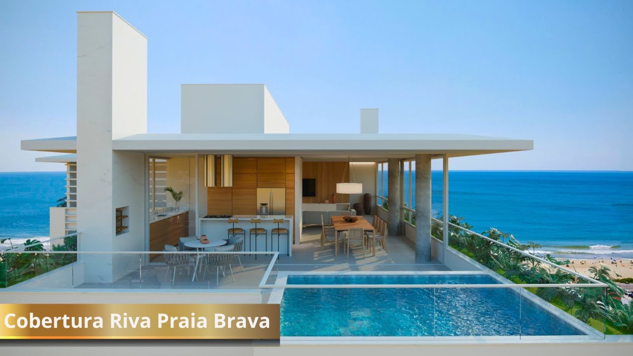 ⚜️Cobertura no Ed. Riva Praia Brava com 251m² Privativos