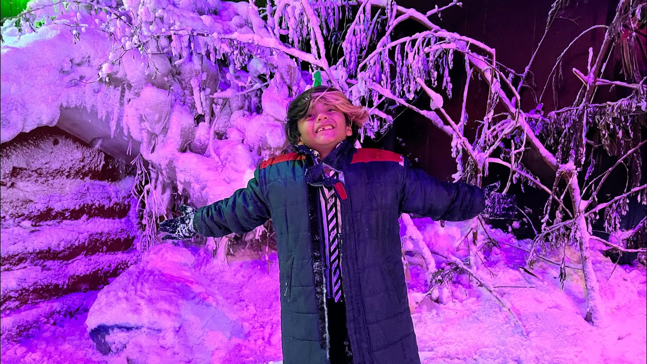 WINTER LAND|| -10 temperature tha || Ali ka srdi se bura hall ho gaya || bht mza Aya