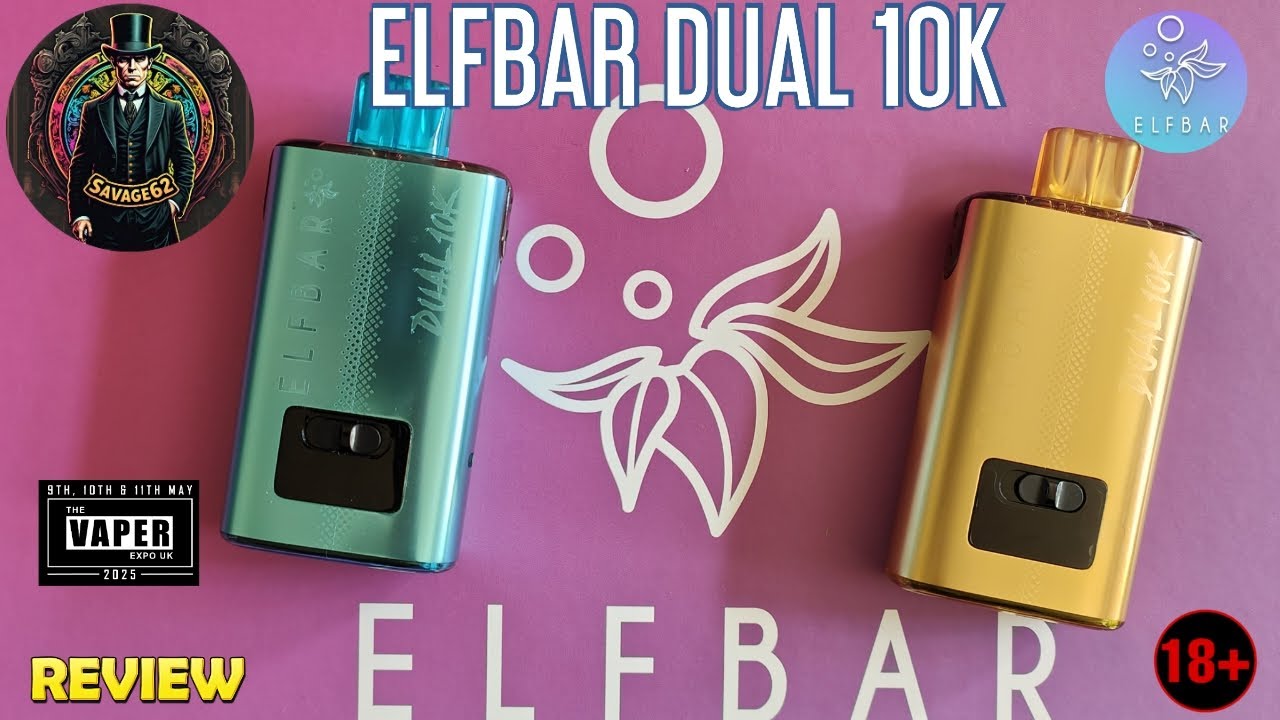 ELFBAR DUAL 10K PREFILLED POD KIT REVIEW 🔞 #elfbar #podkit
