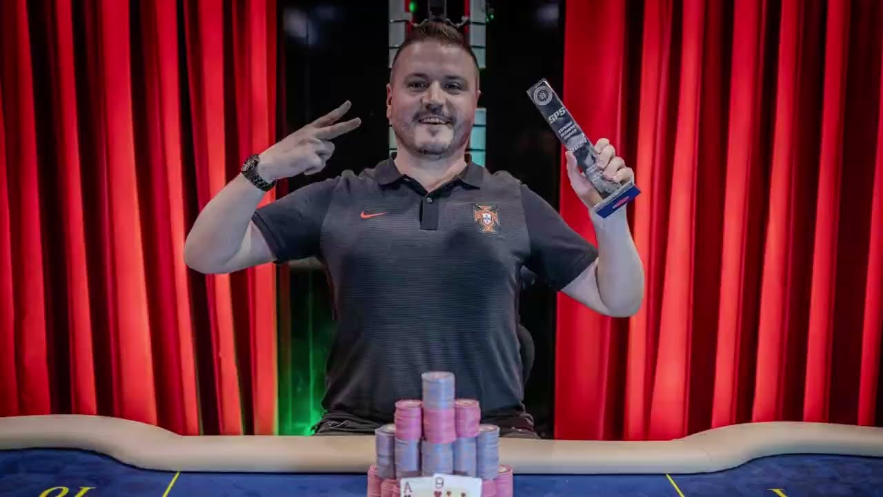Jorge Lopes conquista Main Event Etapa #6 Solverde Poker Season 2024