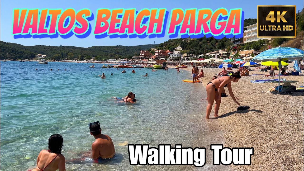 Valtos Beach Parga Walking Tour