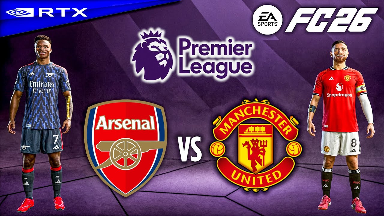 FC 26 - Arsenal vs. Manchester United Ft. Gyokeres, Mbeumo, | Premier League Full Match | [4K60]