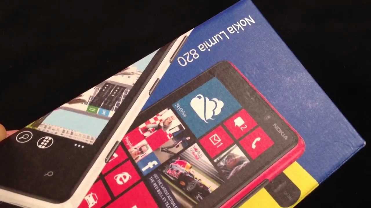 Prezentacja Nokii lumia 820