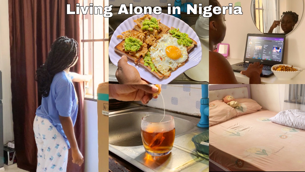 Living Alone in Nigeria | A Calm Day in My Life, Slow Living (Silent Vlog)