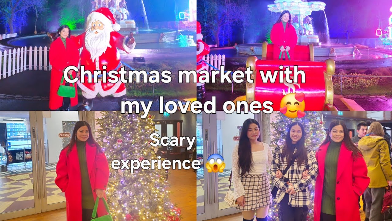 Christmas market with my best people ❤️❤️❤️ Scary experience 😱 #nepali #youtube 