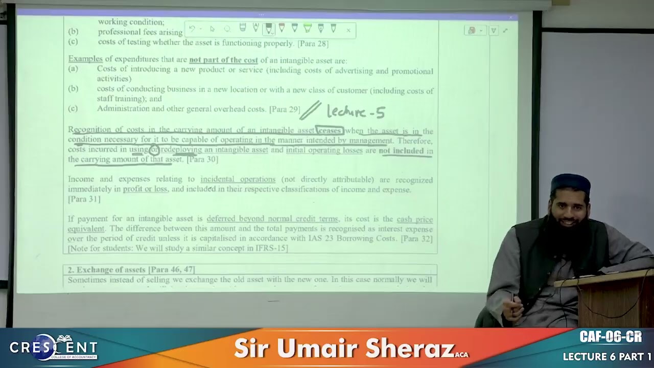 CAF 6 SIR UMAIR SHERAZ LECTURE 6 PART 1