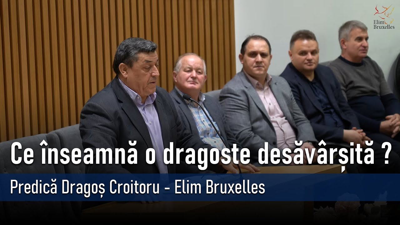 Dragostea să fie fară prefăcătorie ! | Predică Dragoș Croitoru