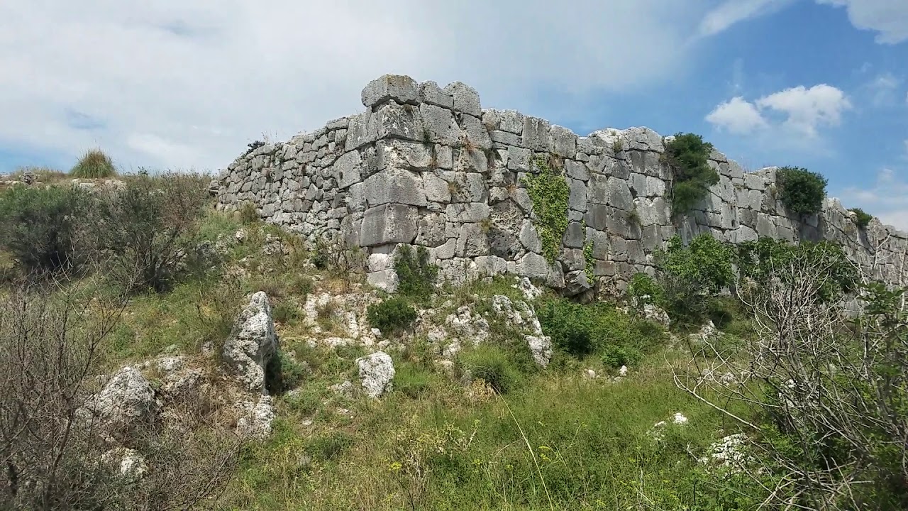 Titans Cyclopean Megalithic Polygonal masonry 2 km long! Part 2 Norba, Italy Megalithic Maiden 2018