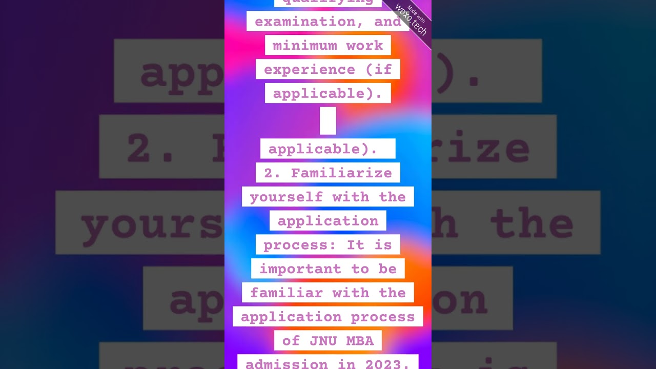 JNU MBA admission 2023 Apply through CAT