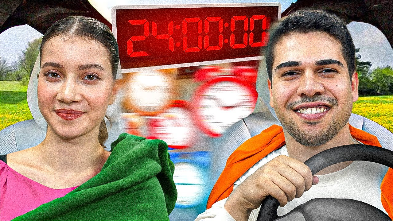 KARI&KOCA 24 SAAT ARABADA GEÇİRMEK !? | PELİN YAR | BERK ÇİÇEKGİL