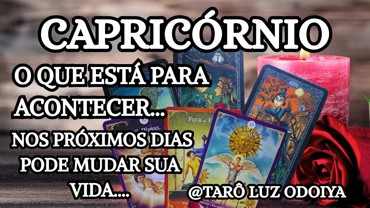CAPRICÓRNIO♑CONFIE NESSE SINAL...ISSO QUE VOCÊ SENTE NESTE LUGAR NÃO É À TOA.