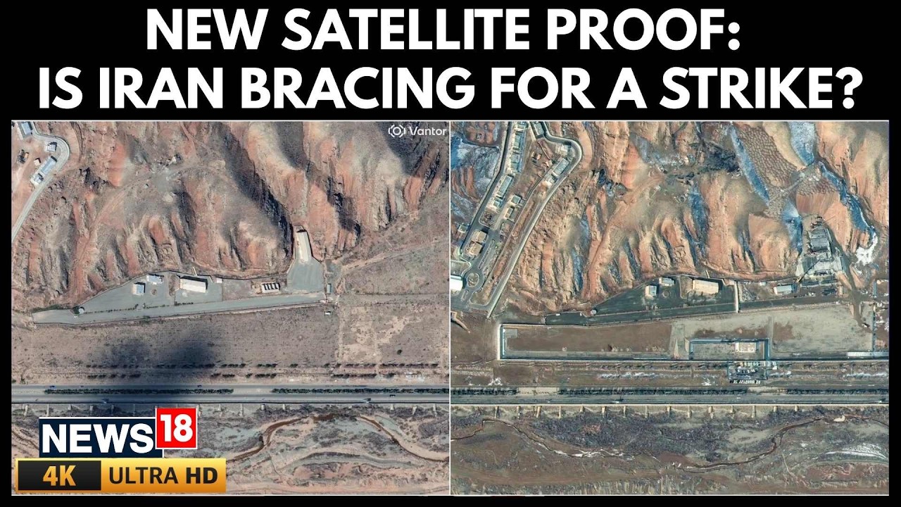 US Iran War | Satellite Images Show Iran Repairing and Fortifying Sites Amid U.S. Tensions | 4K