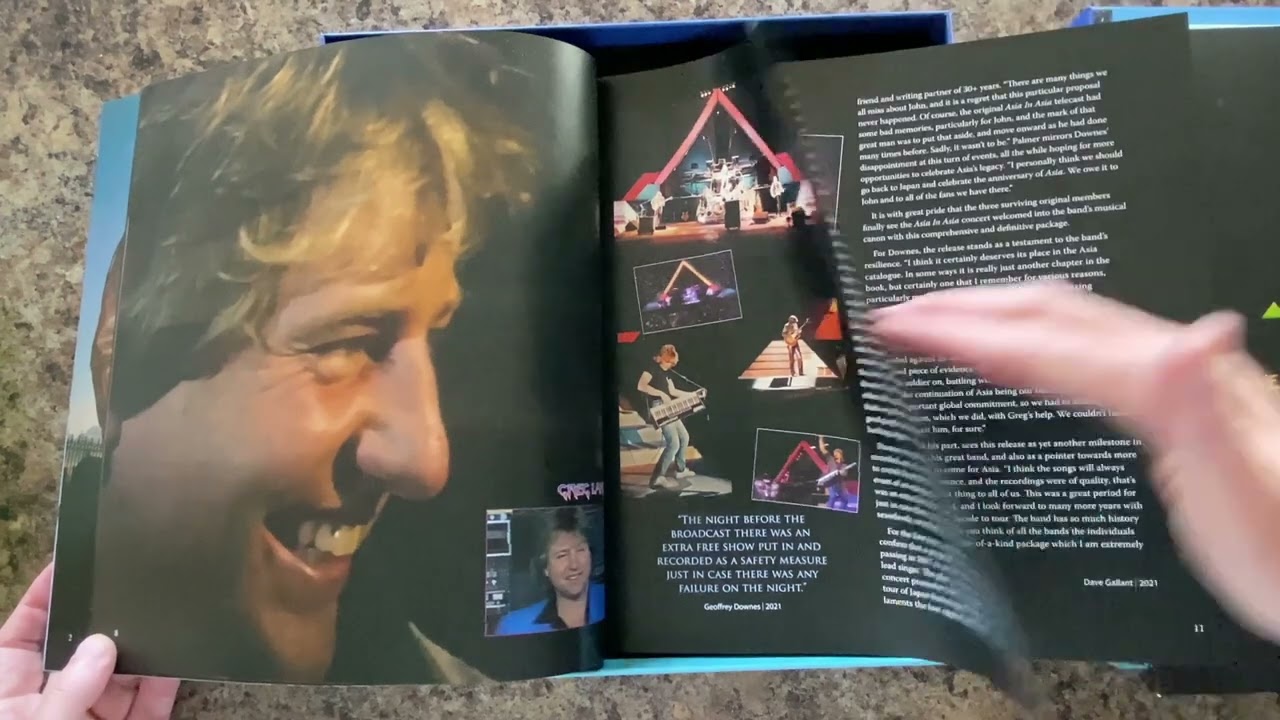 Dave Gallant Unboxing - Asia in Asia: Live at the Budokan, Tokyo, Japan, 1983