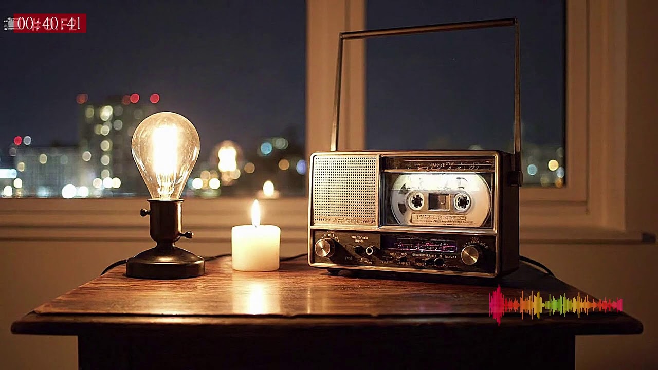 Steady Repetitive Sound Ambience with Continuous Tone for Night Relaxation