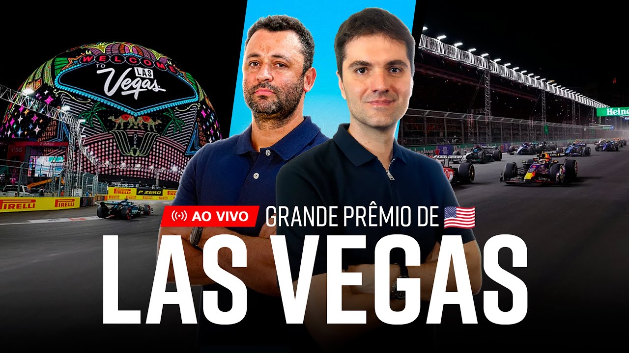 OUTRO CANAL - GP DE LAS VEGAS - AO VIVO, em segunda tela: Acompanhe aqui. #f1 #formula1 #lesvegas