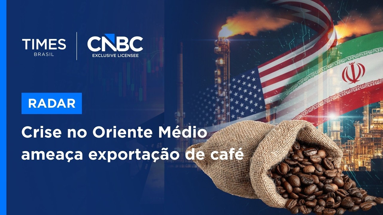 Conflito EUA-Israel x Irã ameaça elevar custos logísticos e de fertilizantes para o café brasileiro