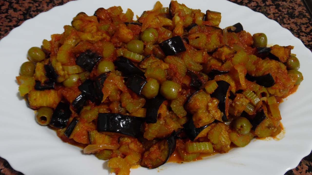 CAPONATA de BERENJENAS - Receta antigua de la Sicilia