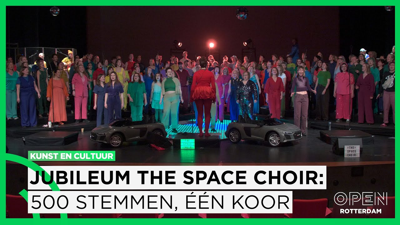 500 stemmen, één koor: The Space Choir verovert Rotterdam en viert jubileum | KUNST & CULTUUR