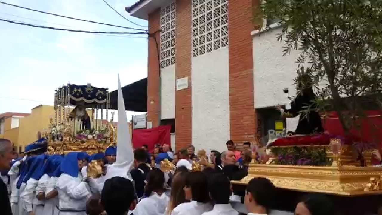 Semana Santa Malaga 2014 Cofradia infantil C.E.I.P 