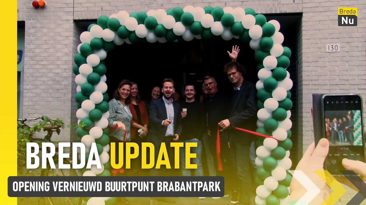Opening vernieuwd Buurtpunt Brabantpark | Breda Update