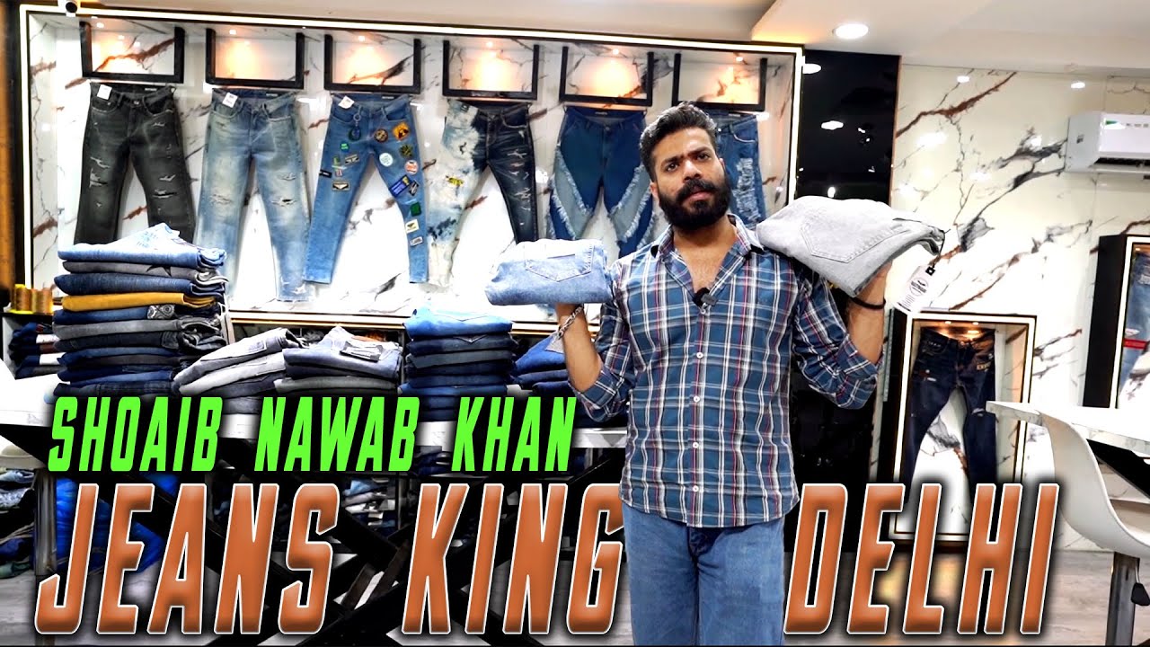 Jeans King Delhi / Branded jeans Manufacturer / Shoaib Nawab Khan / Batman Jeans