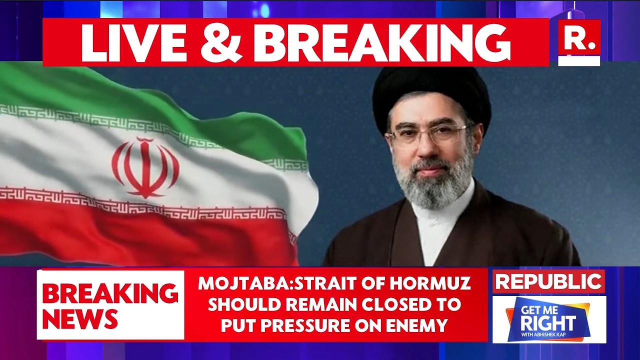 BREAKING: Ayatollah Mojtaba Khamenei’s message is being read out on Iranian state TV