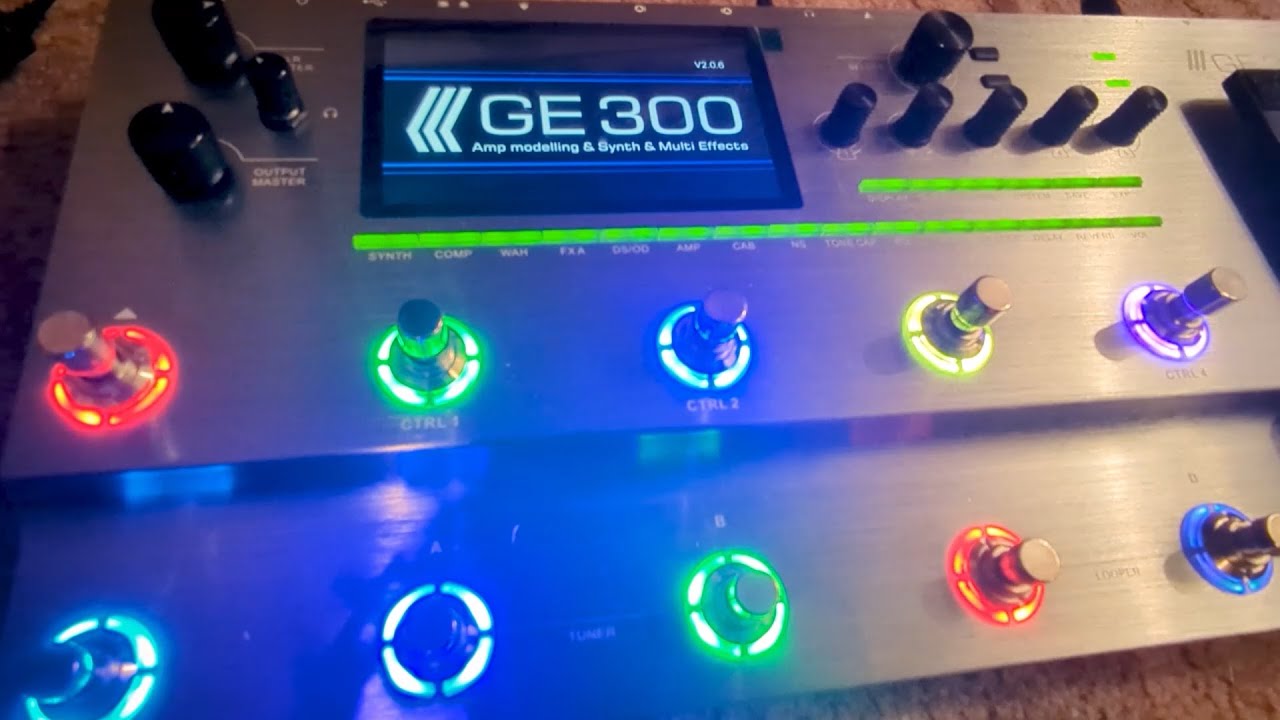 ПРОЦЕССОР MOOER GE300 | БЫСТРЫЙ СТАРТ