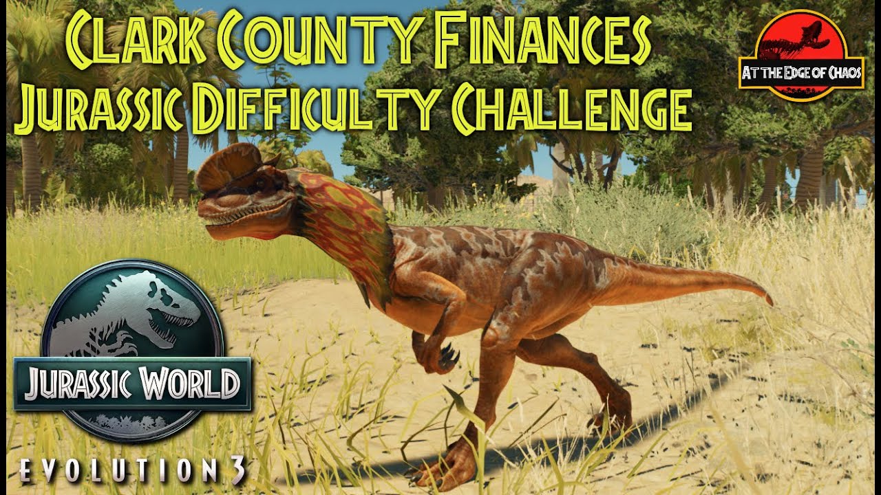 JWE3: Clark County Finances Jurassic Difficulty Challenge Mode Part 1 of 3