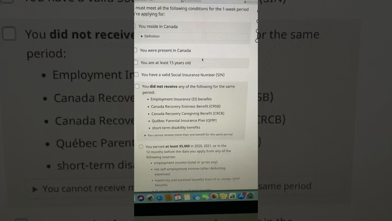 CRB CERB is counted as $5000 that you earned when applying for CWLB