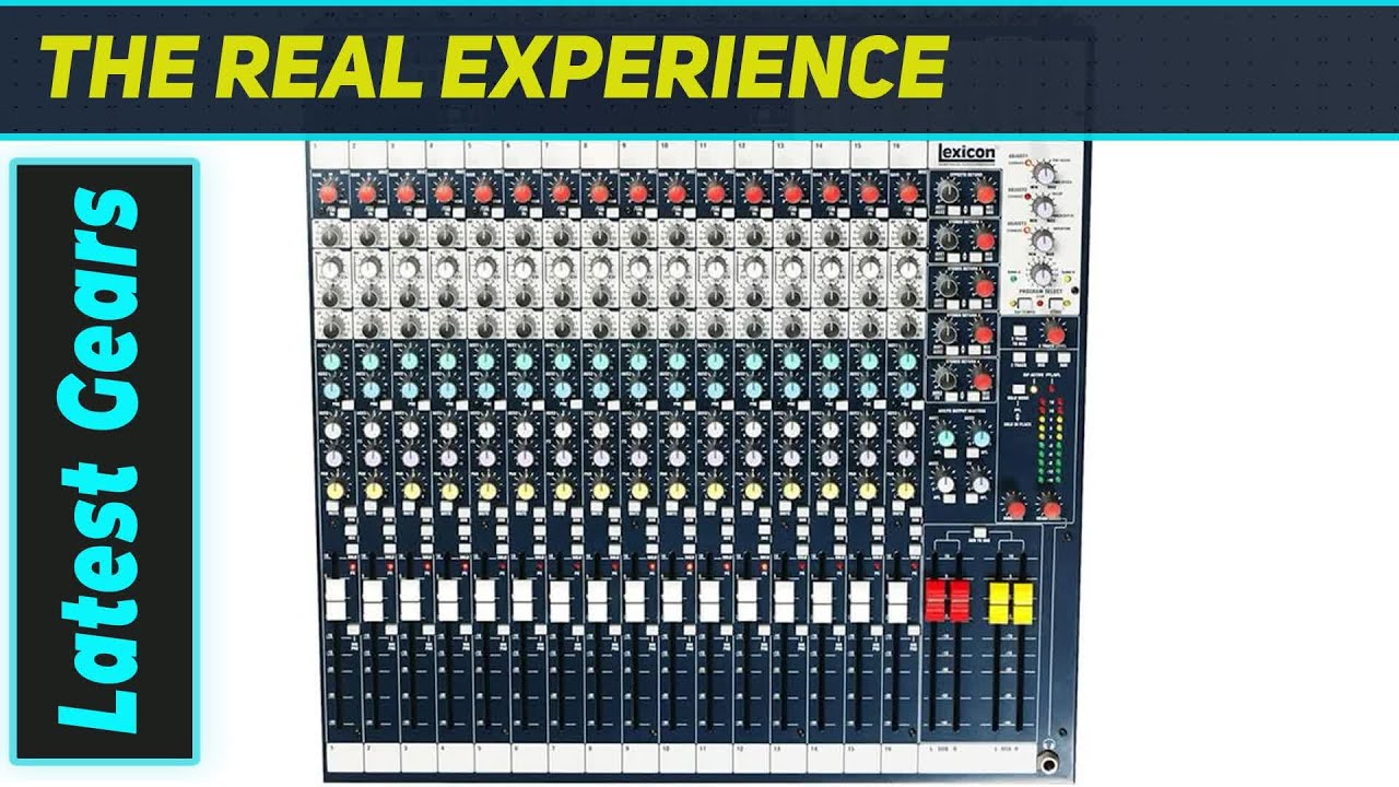 Soundcraft FX16ii: идеальный компактный микшер для живых выступлений и студий