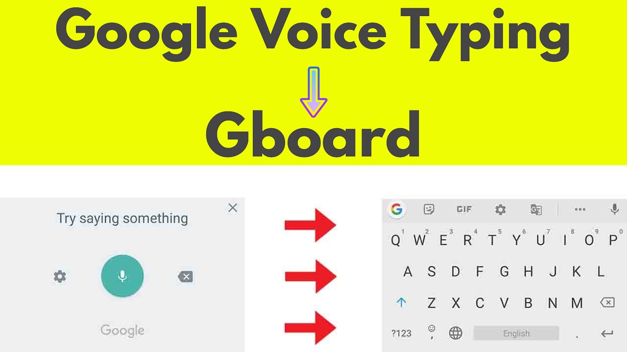 How To Change Google Voice Typing To Normal Keyboard(Gboard) - Turn off Google Voice Typing