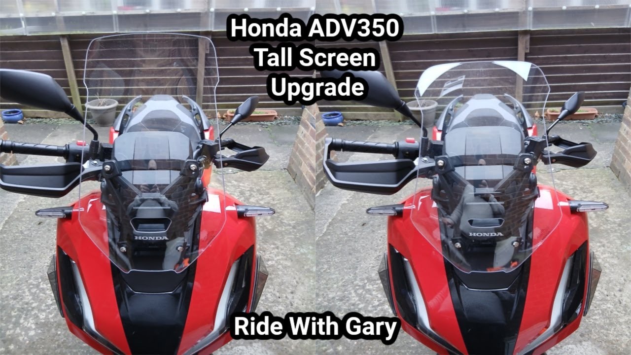 Обновление экрана Honda ADV350 Tall Screen (официальный экран Honda)