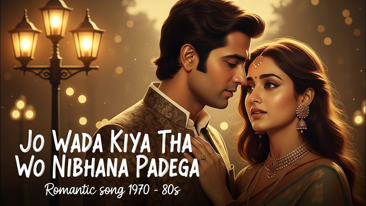 Jo Wada Kiya Tha Wo Nibhana Padega | #oldclassic #bollywood #song #1970-80sSong #OldIsGold