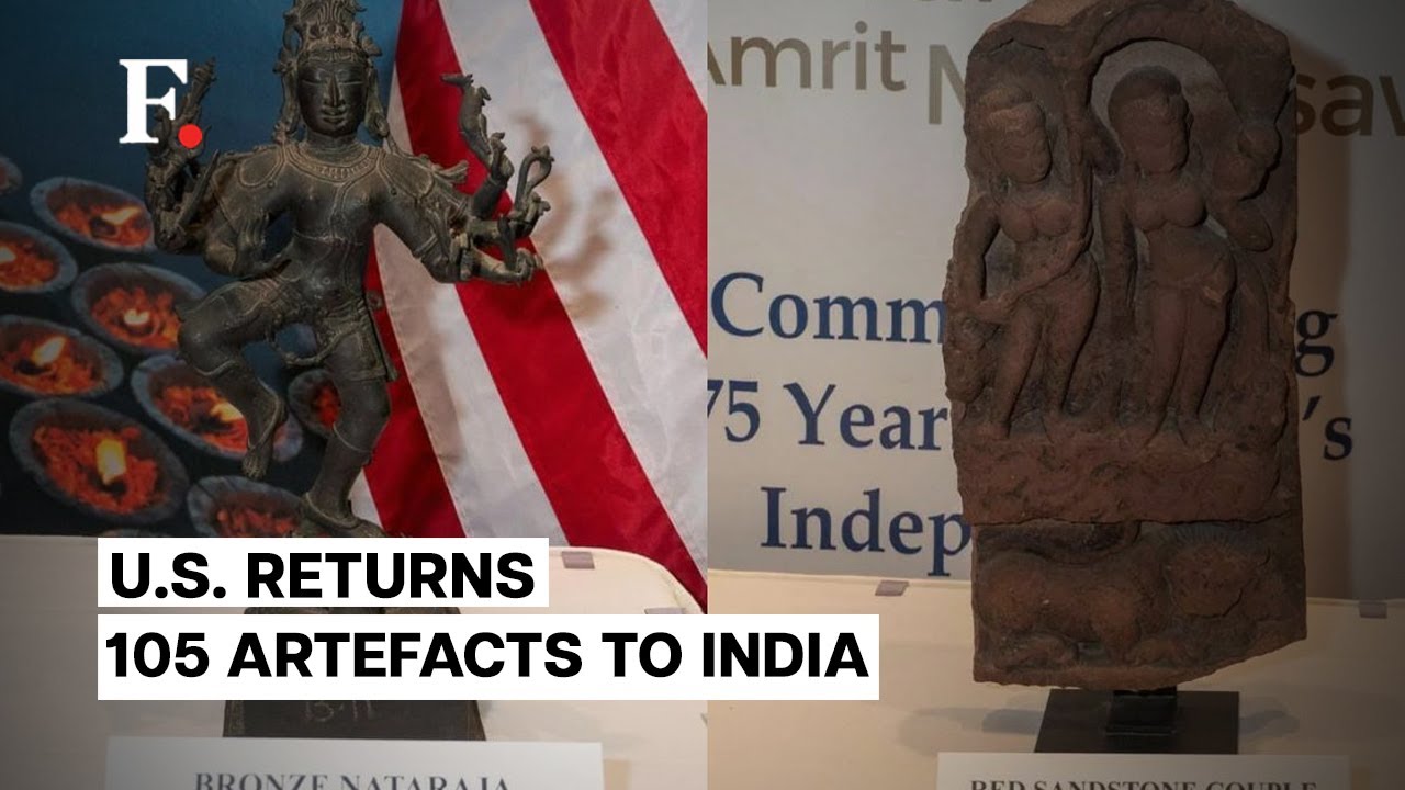 US Returns Trafficked Indian Artefacts Weeks After PM Modi's State Visit