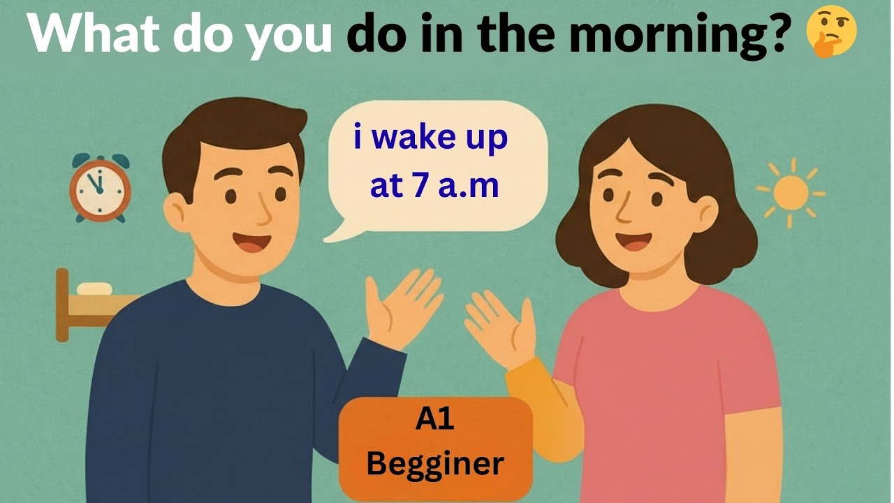 Daily Routine in English Learn How to Talk About Your Day Easily | English Podcast