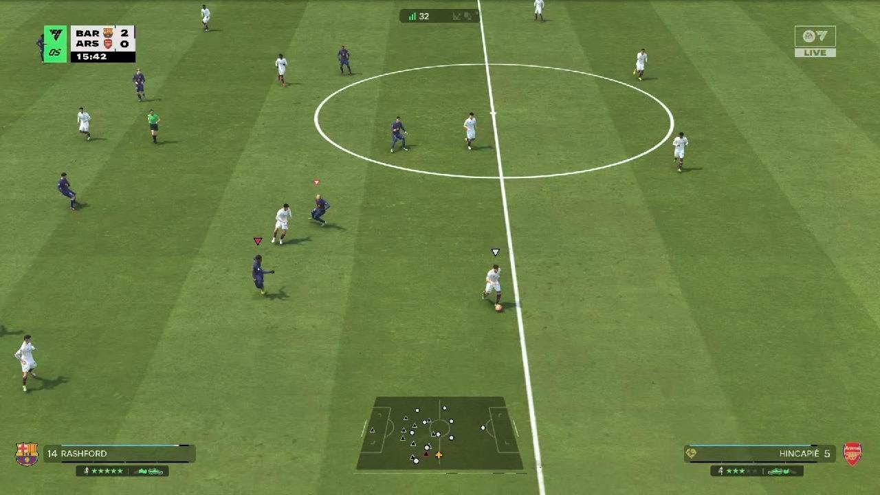 EA SPORTS FC 26 Barcelona vs Arsenal