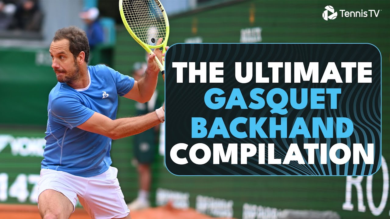 The Best Backhand Winners From Richard Gasquet's Career 😮‍💨